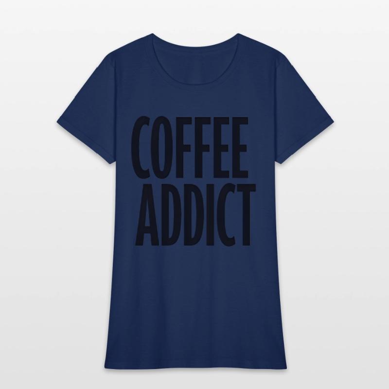 Coffee Addict Minimalist Typography