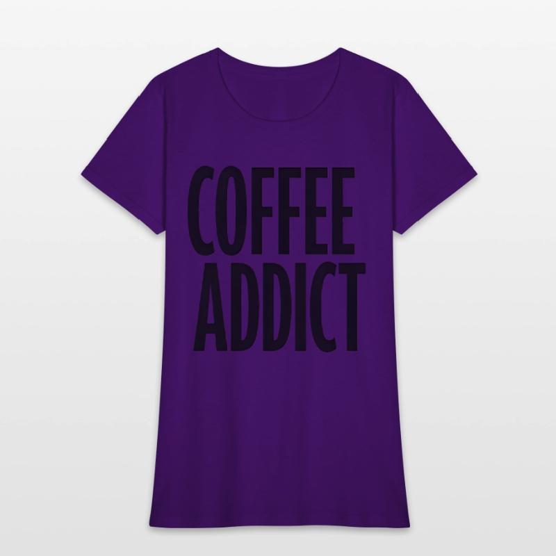 Coffee Addict Minimalist Typography