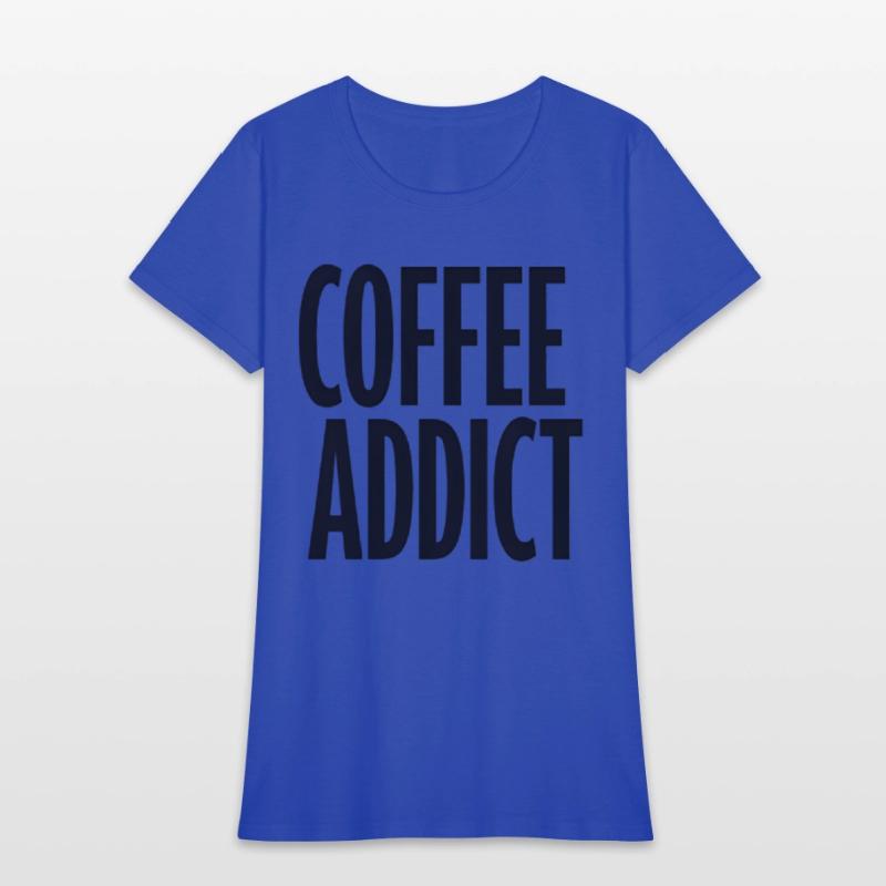 Coffee Addict Minimalist Typography