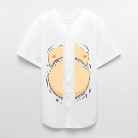 Comic Fat Belly, beer gut, beer belly, chest