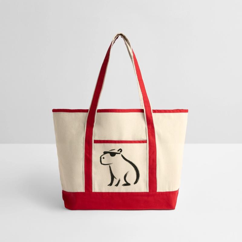 Cool Capybara – Minimalist Ink Animal Design