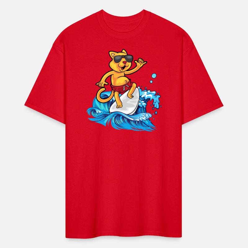 Cool cat surfer