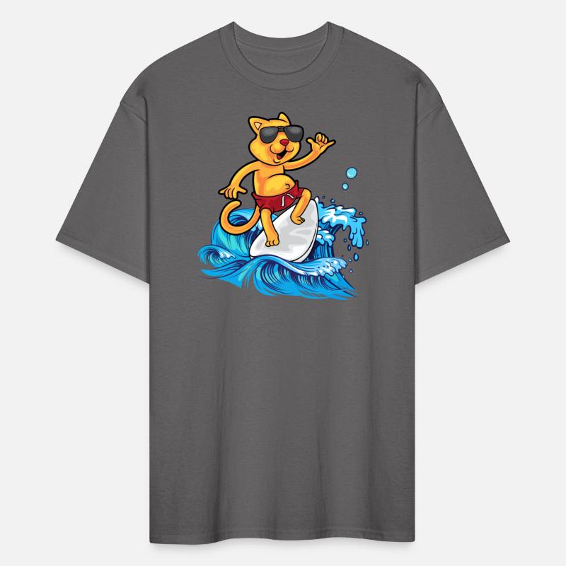 Cool cat surfer