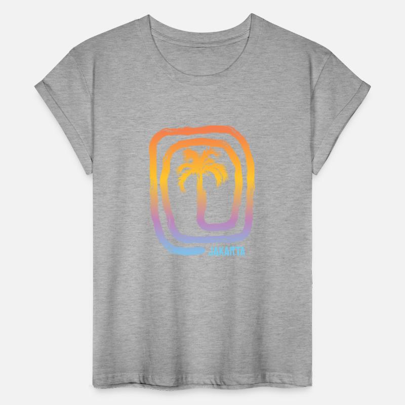 Cool Jakarta Indonesia Palm Tree Souvenir Vacation