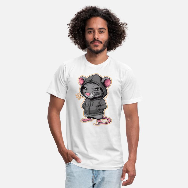 Cool Rat In A Stylish Hoodie