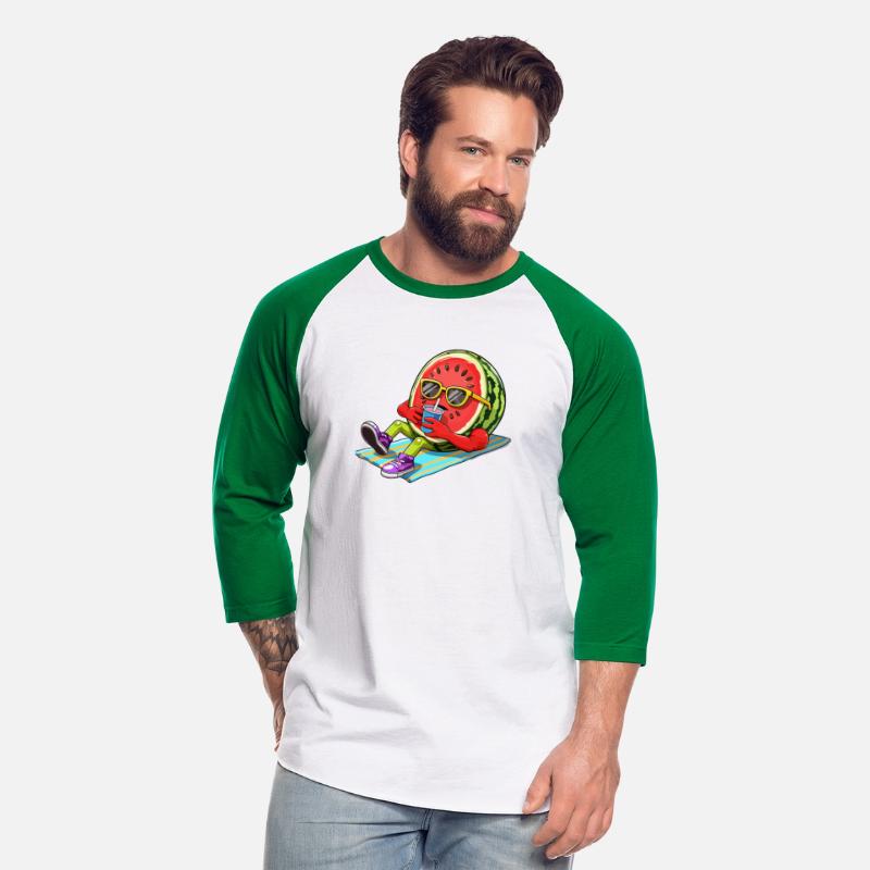 Cool Watermelon Summer Vibes Relaxing on the