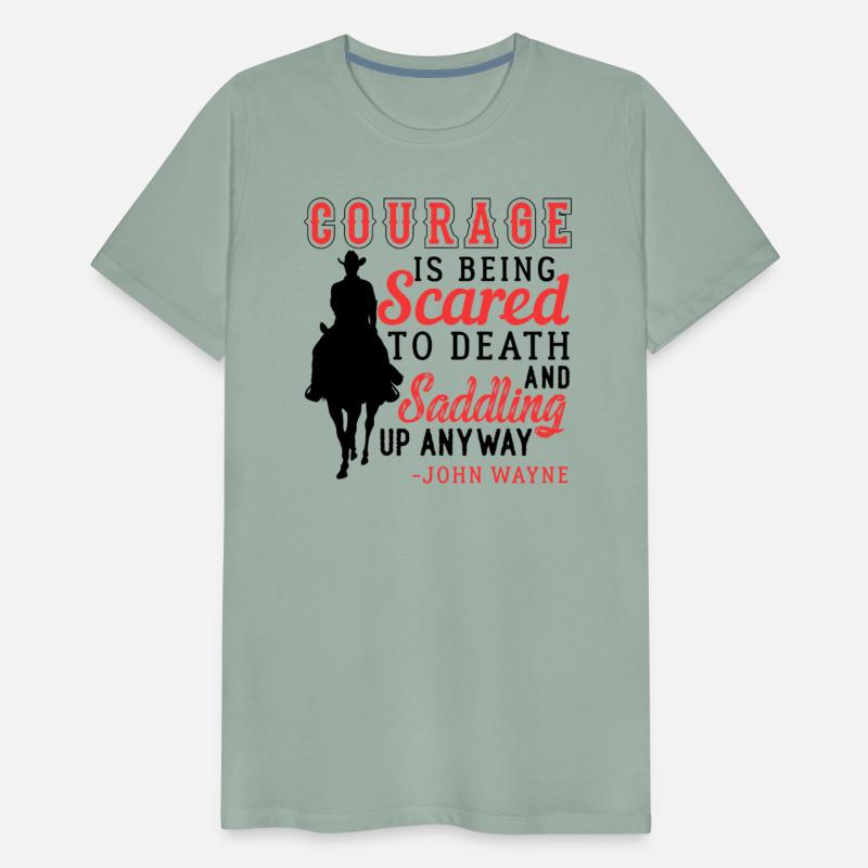 Courage Saddle Up Horse Cowboy