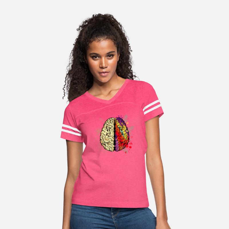 Creative And Logical Human Brain Artistic Design