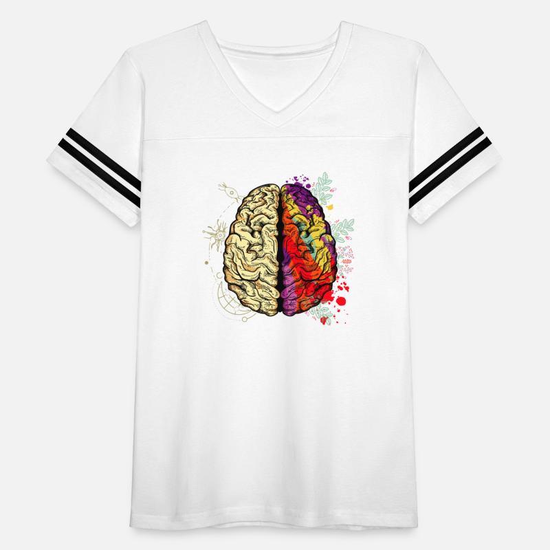 Creative And Logical Human Brain Artistic Design