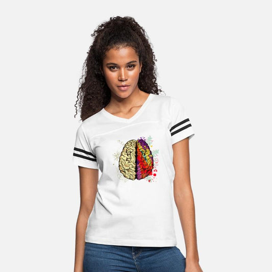 Creative And Logical Human Brain Artistic Design