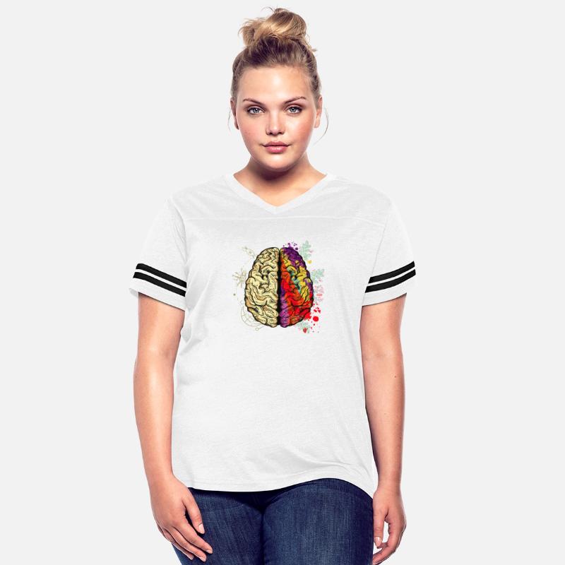 Creative And Logical Human Brain Artistic Design