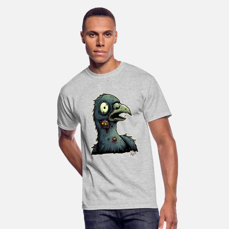 Creepy Zombie Pigeon with Mutant Details