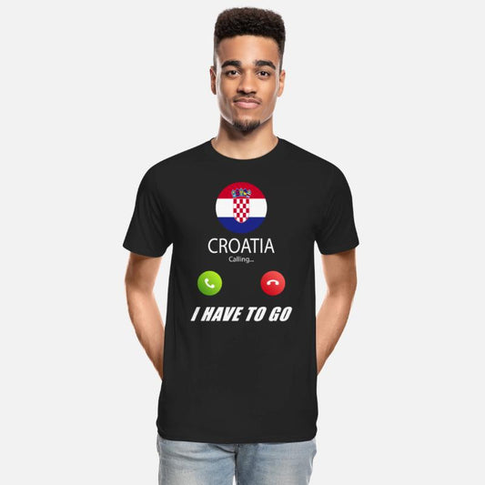 Croatia is calling Is calling Flag Saying