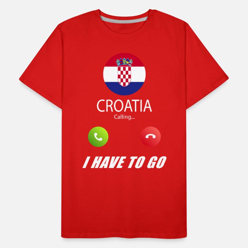Croatia is calling Is calling Flag Saying