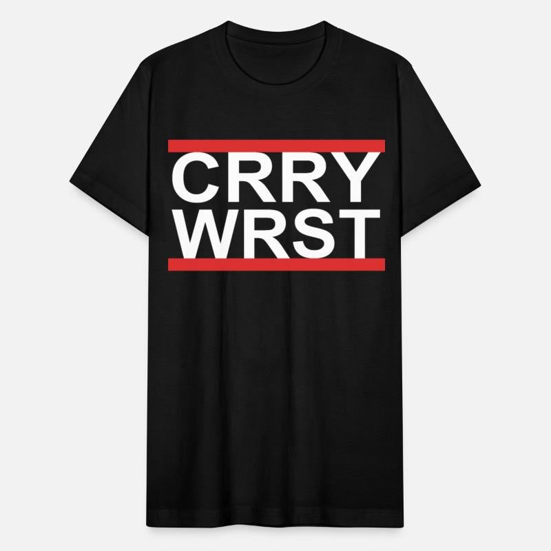 Currywurst red white