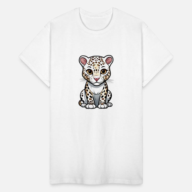 Cute Cartoon Leopard Cub