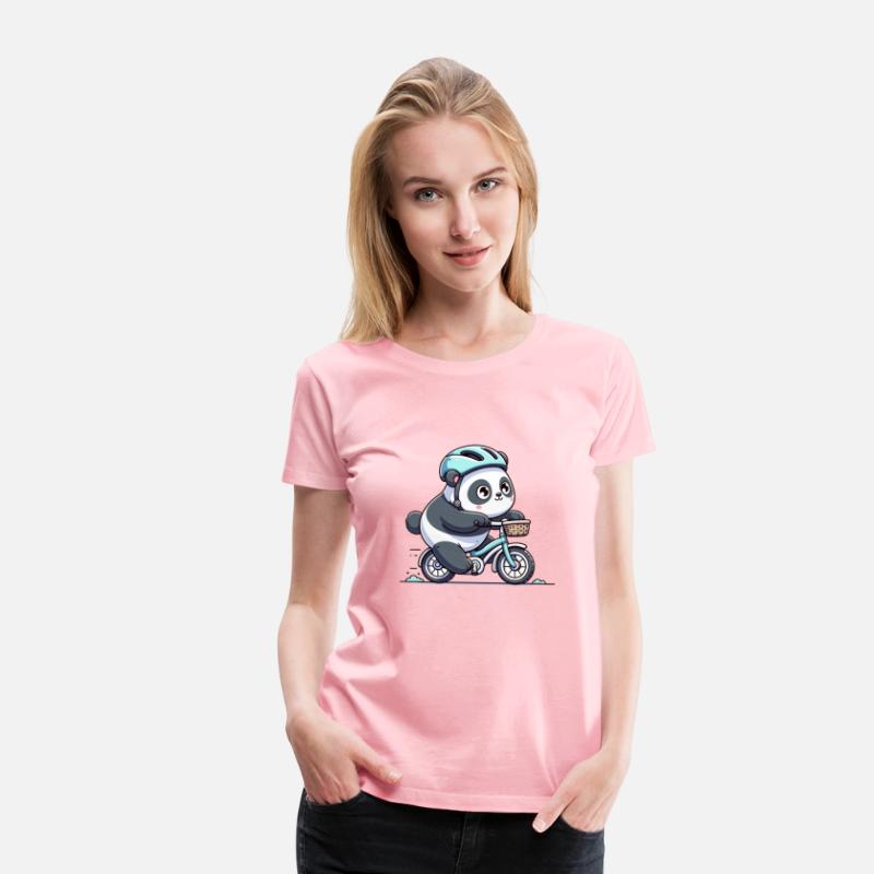 Cute Cyclist Panda