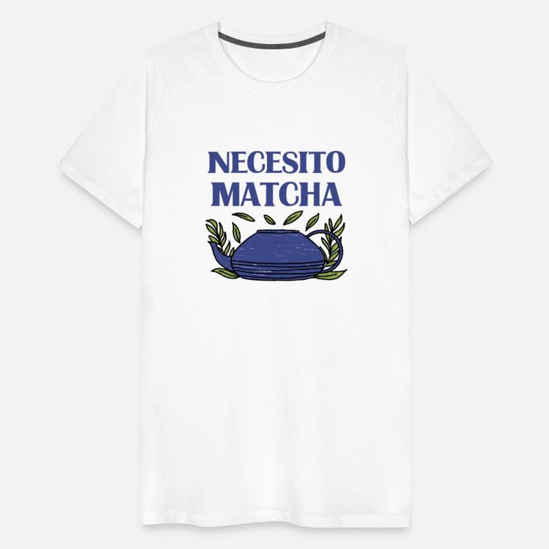 Cute "Necesito Matcha" Graphic