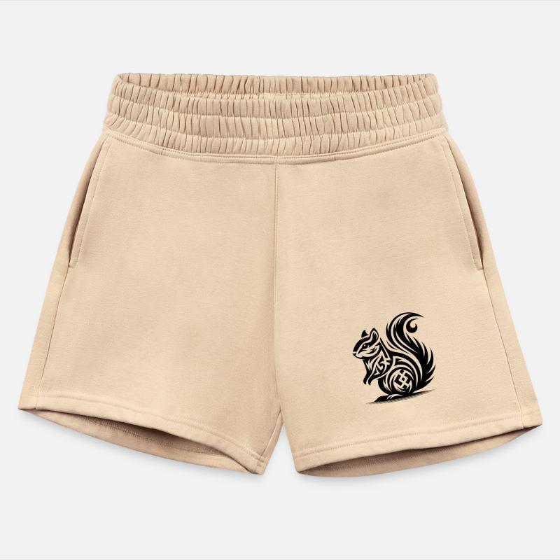 Cute Squirrel In Tattoo Style