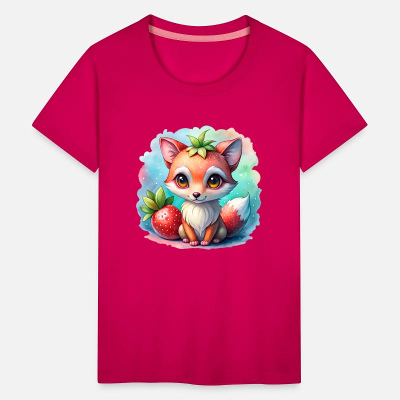 Cute Strawberry Chibi Fox