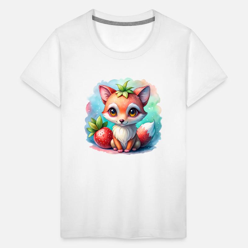 Cute Strawberry Chibi Fox