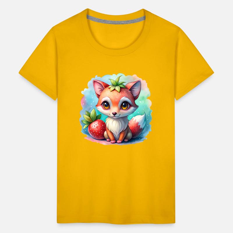 Cute Strawberry Chibi Fox