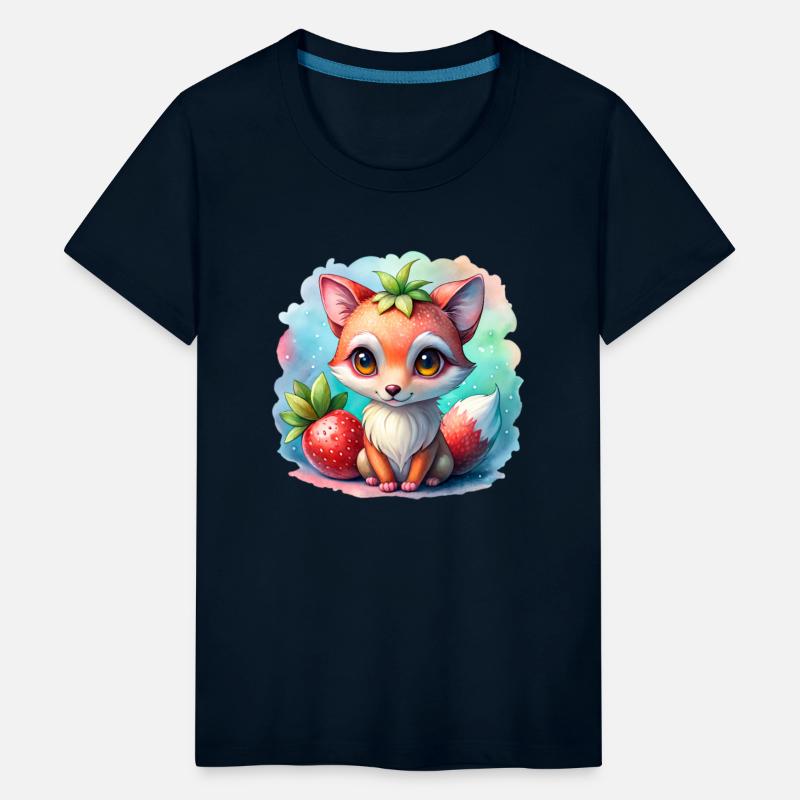 Cute Strawberry Chibi Fox