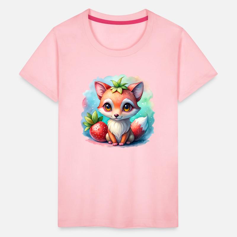 Cute Strawberry Chibi Fox