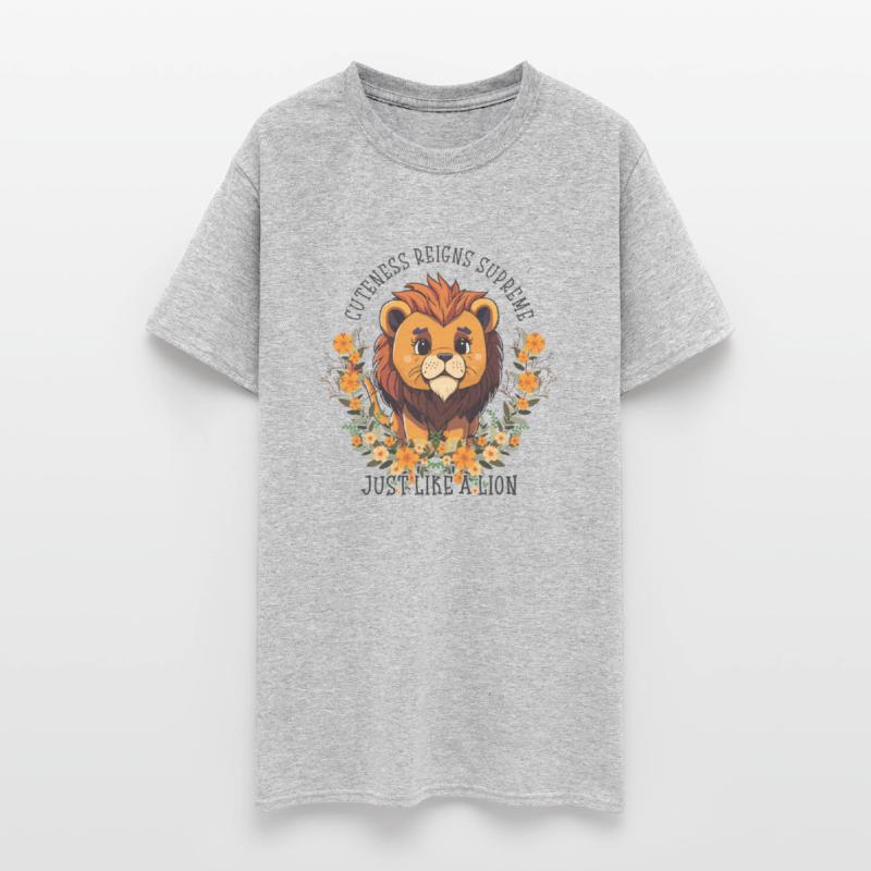 Cuteness Reigns Supreme, Just like a Lion