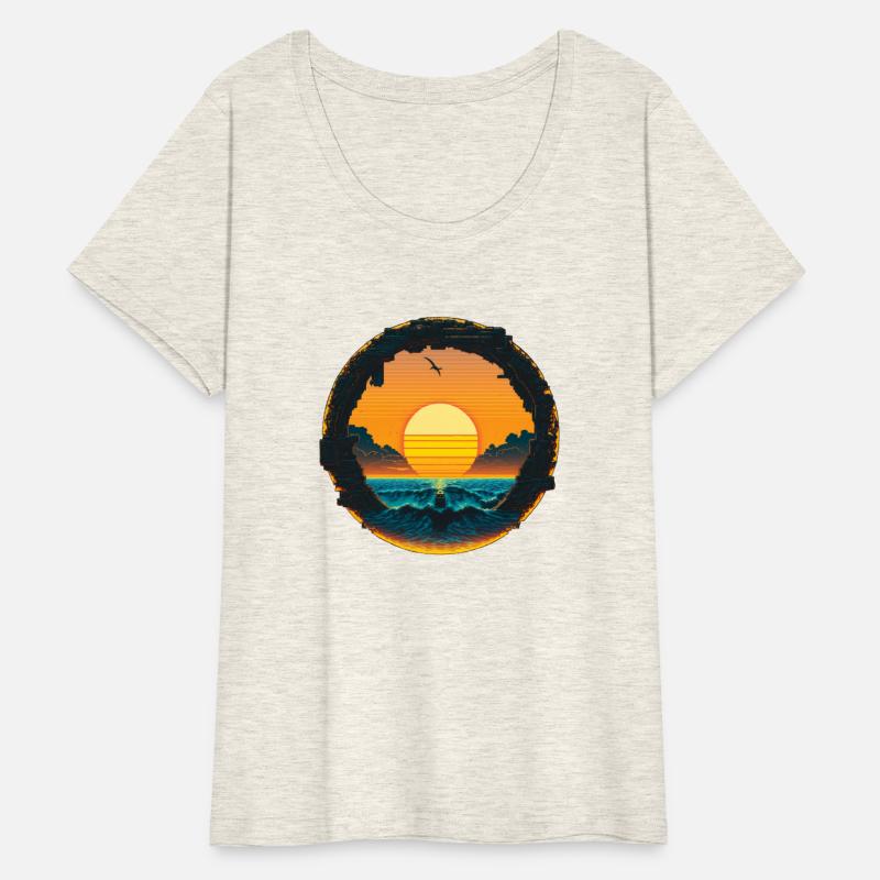 Cyberpunk Sunset Pixel