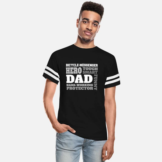 Daddy job funny Quote Dad bicycle-messenger