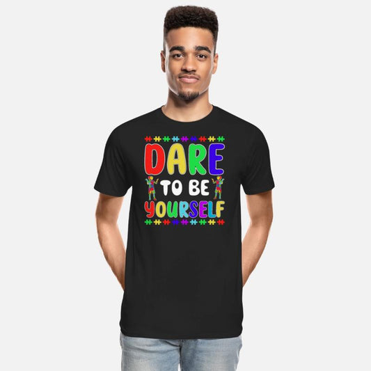 Dare to Be Yourself Autism Awareness Autistic Boys