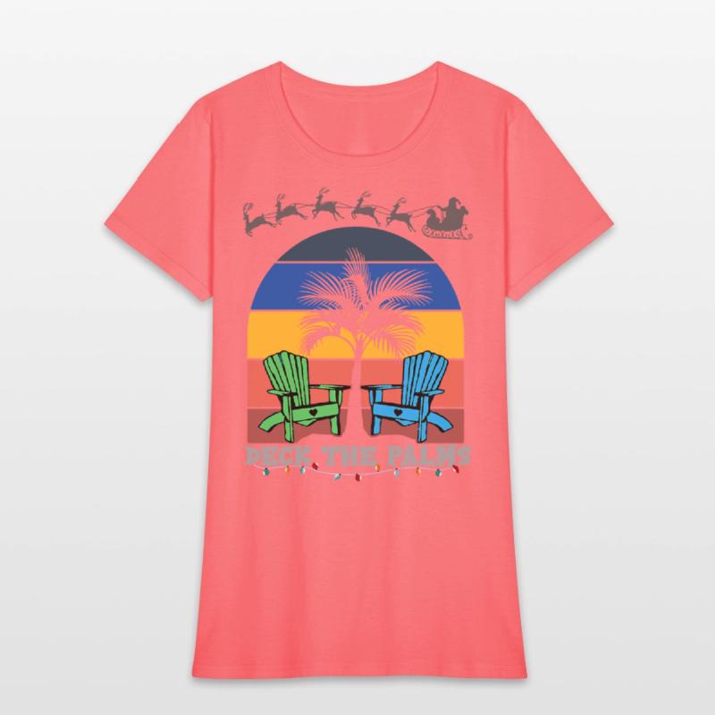 Deck The Palms Hawaii Beach Summer Holiday