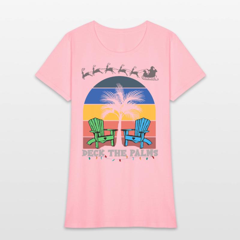 Deck The Palms Hawaii Beach Summer Holiday