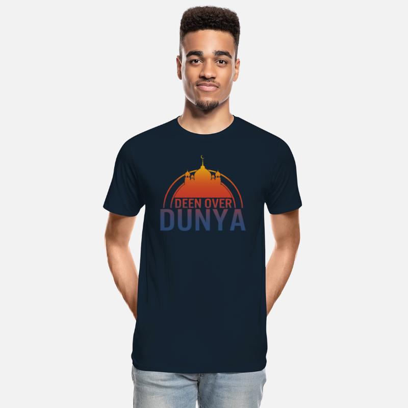 Deen Over Dunya Shirt, Muslim Mosque Praying Gift