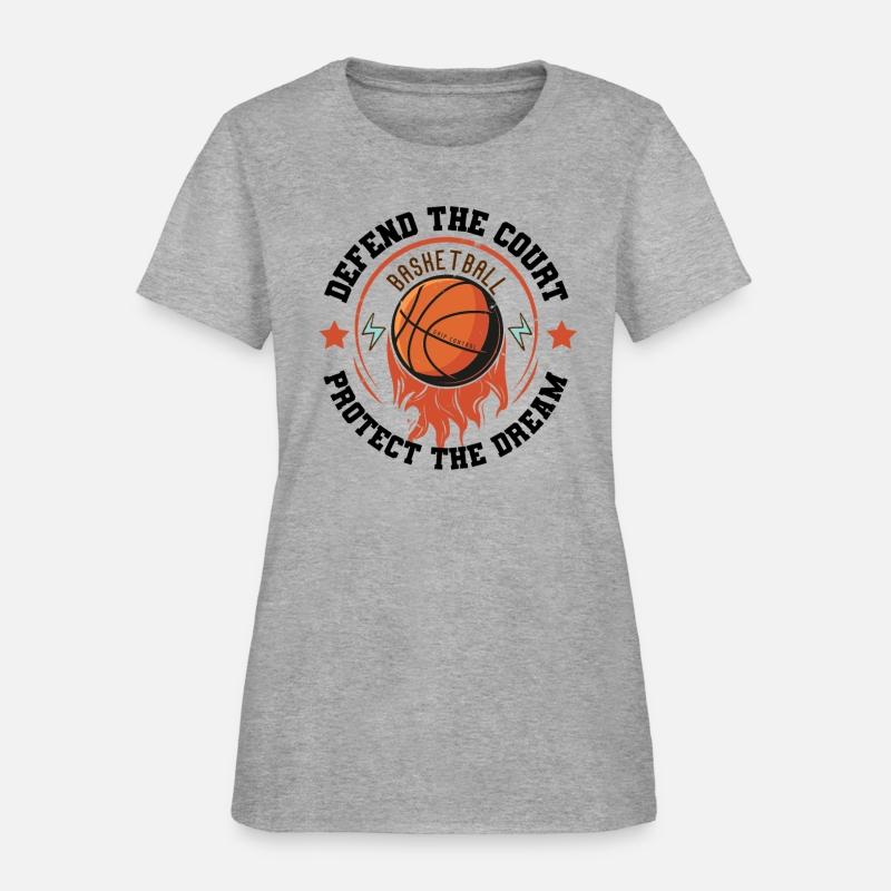 Defend The Court Basketball Design