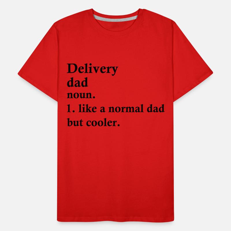 Delivery Dad Funny Messenger Definition