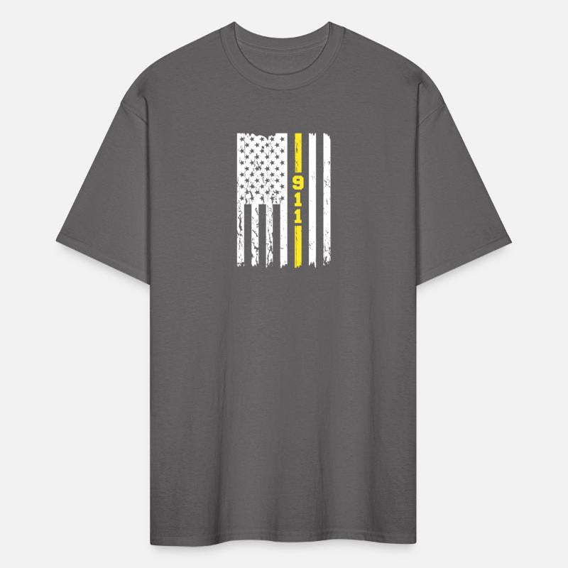 Dispatcher 911 American Flag Usa First Responder