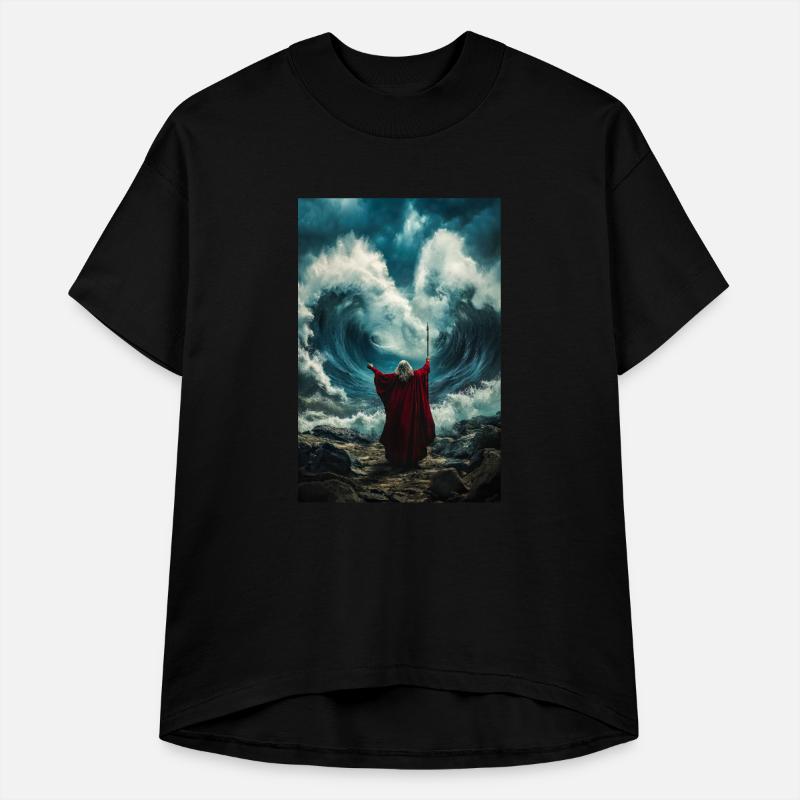 Divine Force Splits the Sea