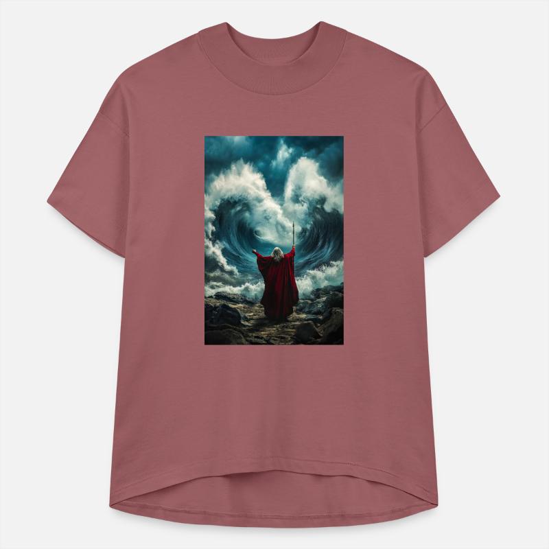 Divine Force Splits the Sea