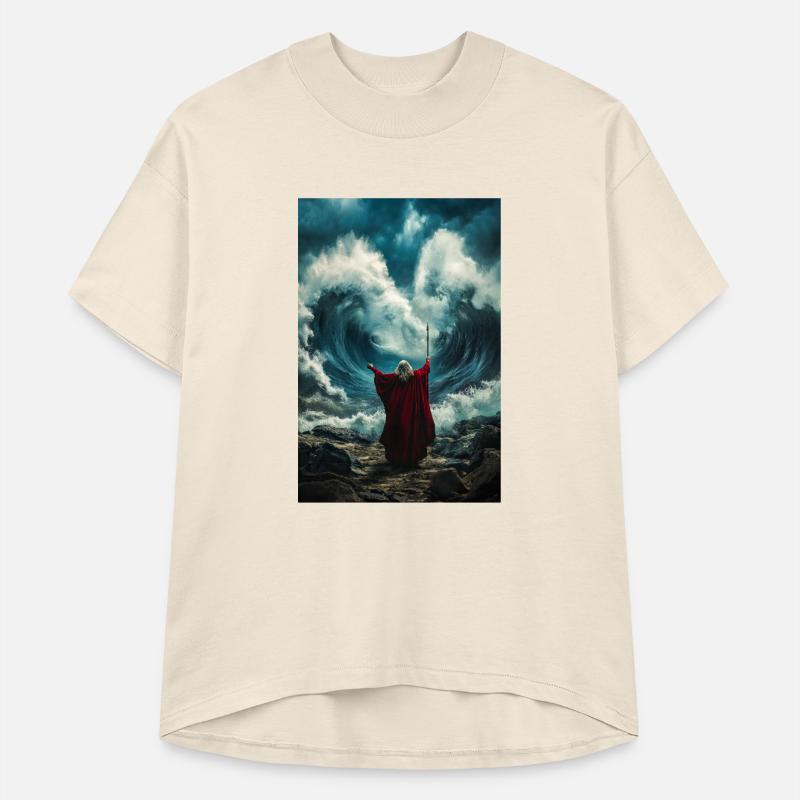 Divine Force Splits the Sea