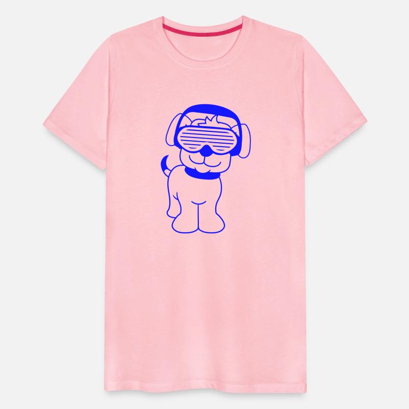 DJ Dog Pet Animal Sunglasses Headphone Music Party