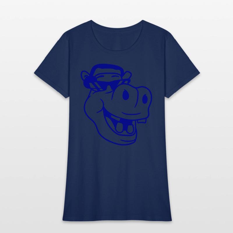 DJ Funny Laughing Hippo Sunglasses Music Face Fun