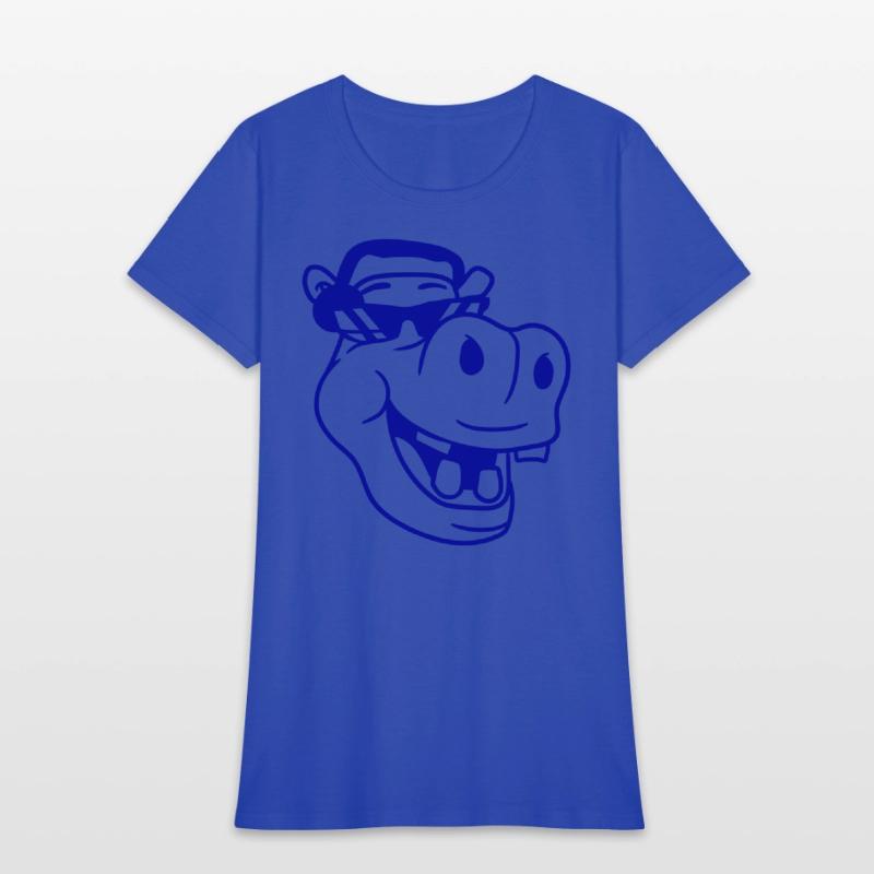 DJ Funny Laughing Hippo Sunglasses Music Face Fun