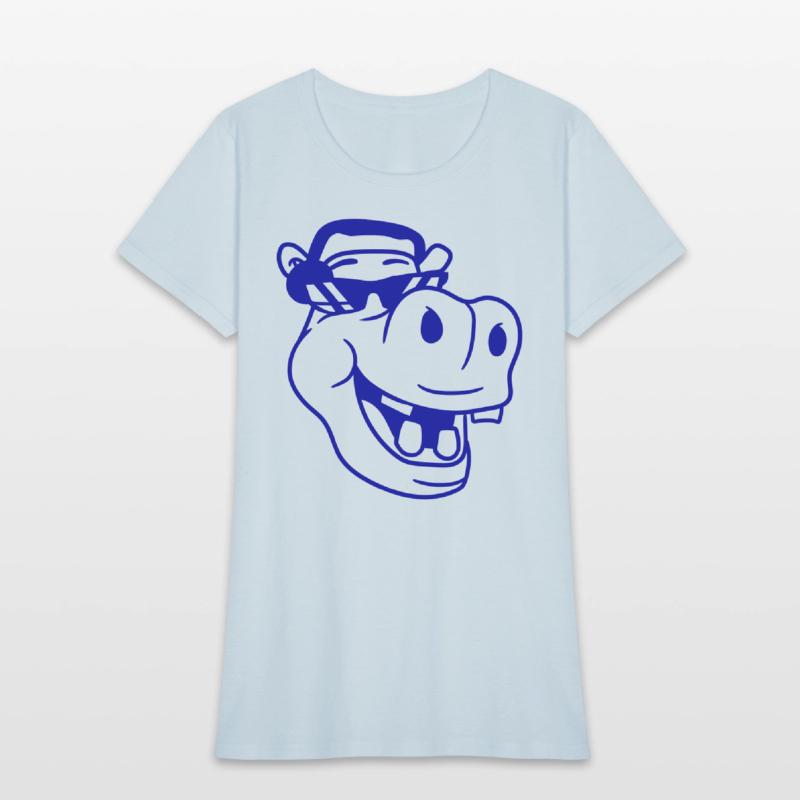 DJ Funny Laughing Hippo Sunglasses Music Face Fun