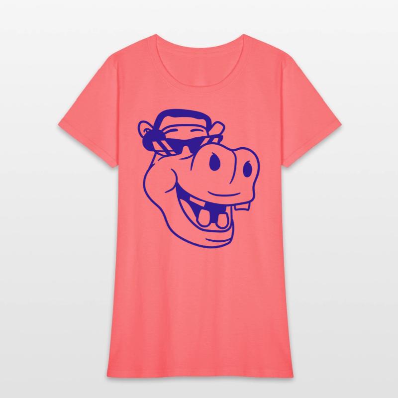 DJ Funny Laughing Hippo Sunglasses Music Face Fun