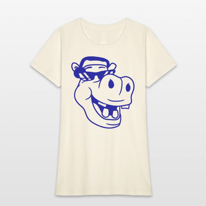 DJ Funny Laughing Hippo Sunglasses Music Face Fun