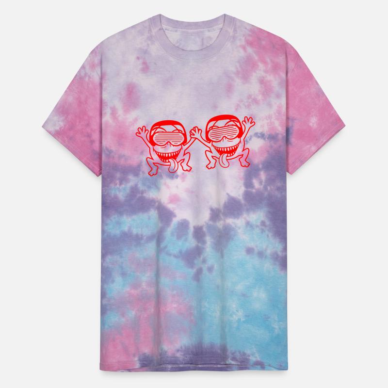 DJ Team 2 Happy Monsters Jumping Crew Music Party