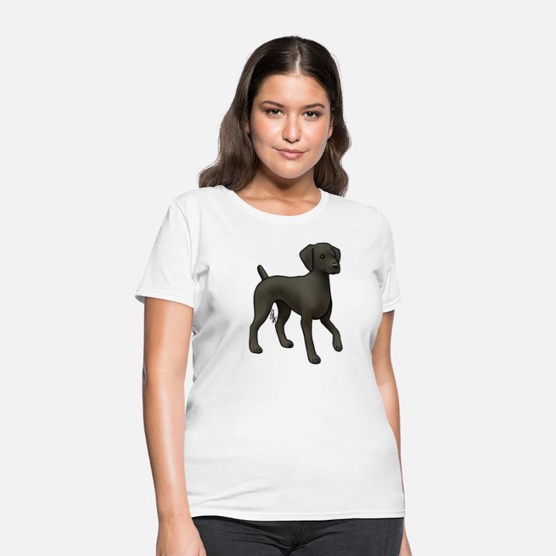 Dog German Shorthaired Pointer Black