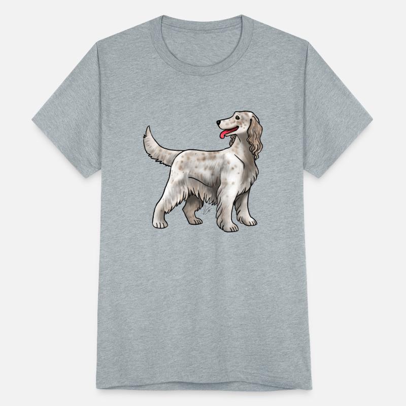 Dog Irish Setter Spotted